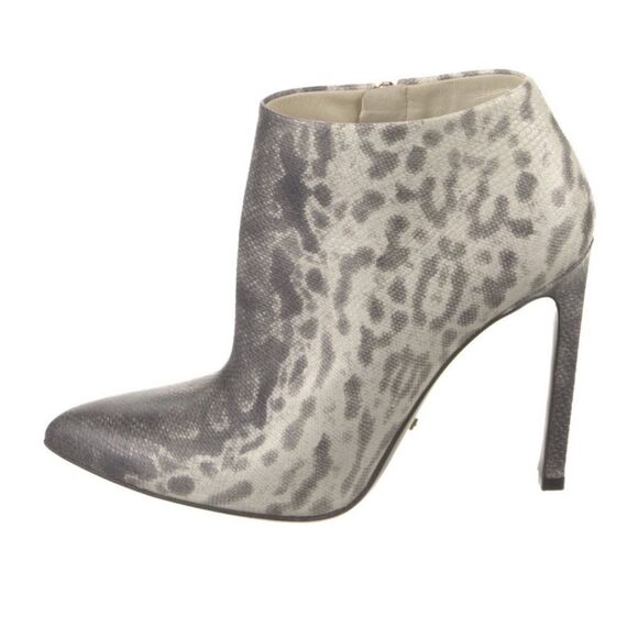 Gucci Printed Leather Booties - Picture 1 of 5